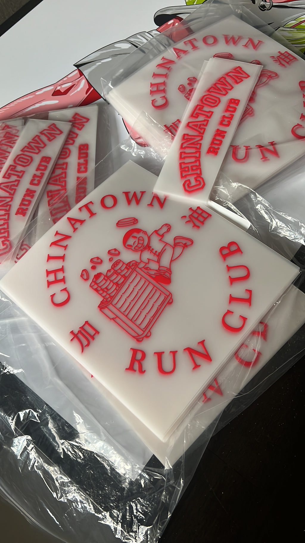 Chinatown Run Club Race Day Kit Heat press