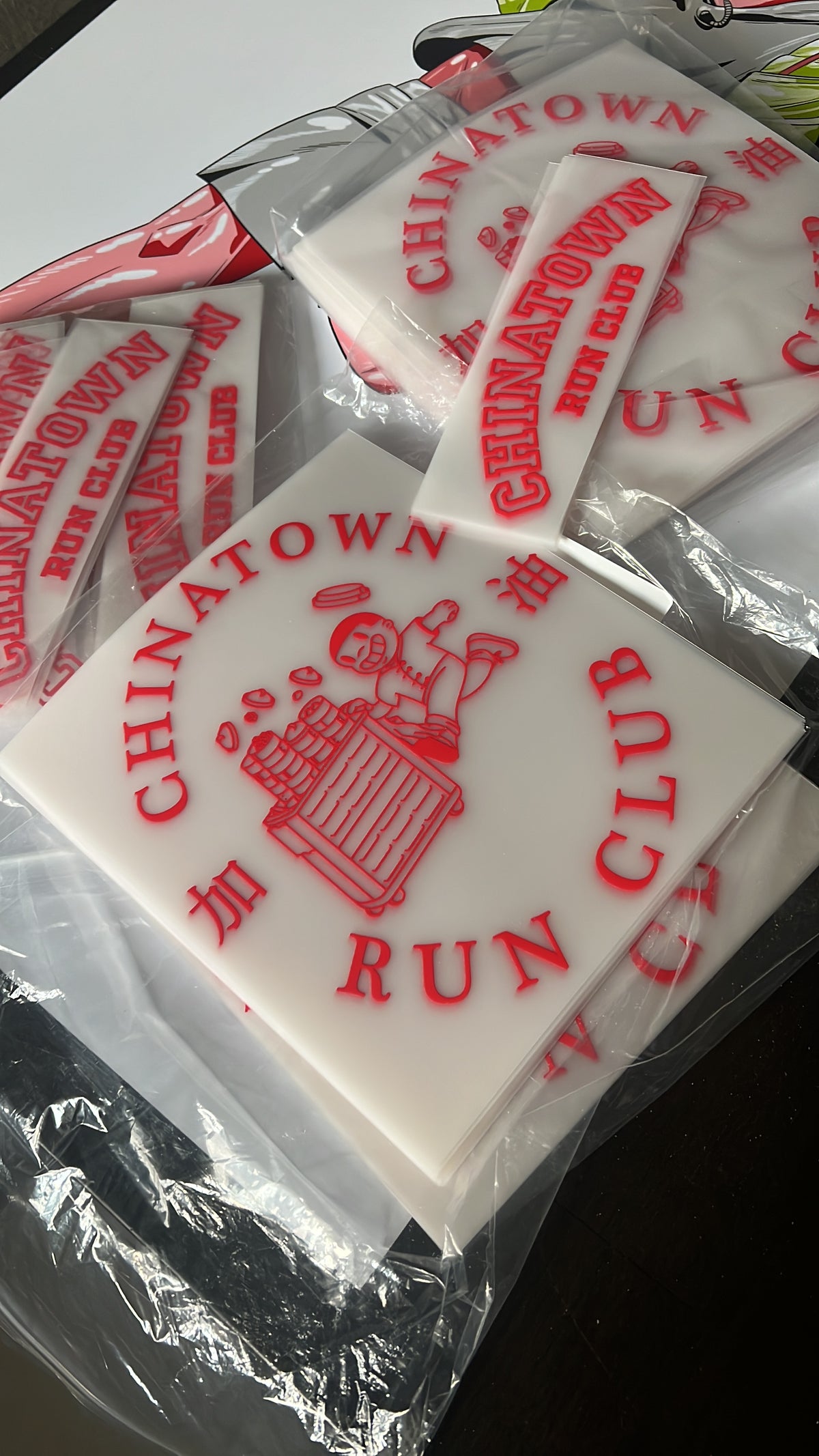 Chinatown Run Club Race Day Kit Heat press