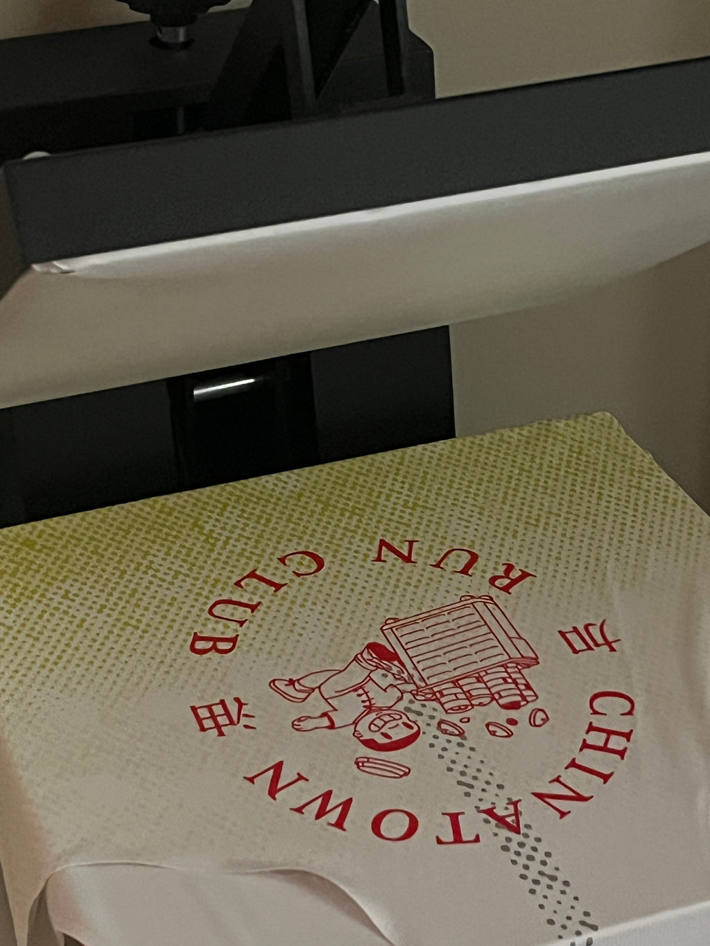 Chinatown Run Club Race Day Kit Heat press
