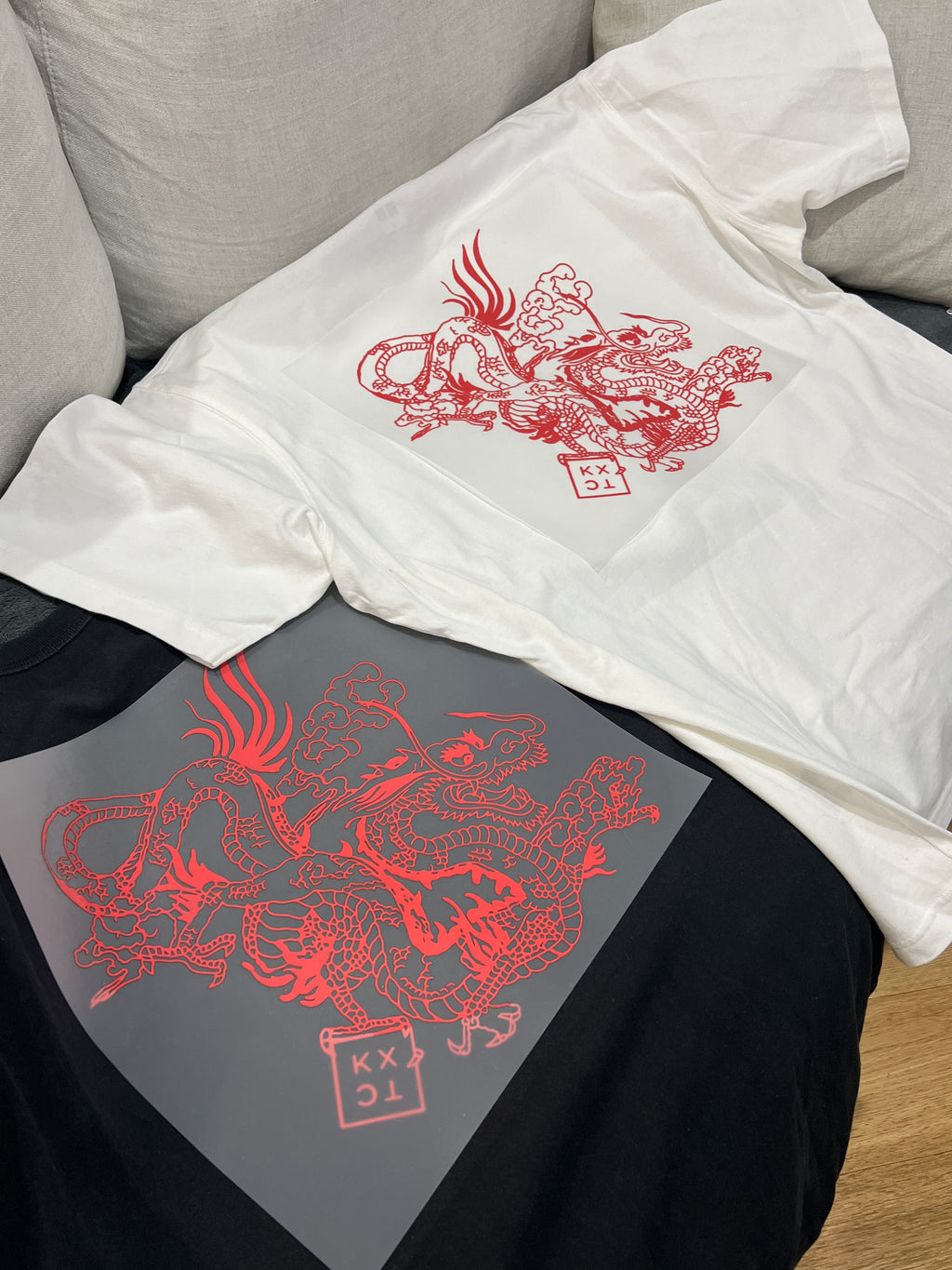 LNY 2024 Year of the Wood Dragon Heat press