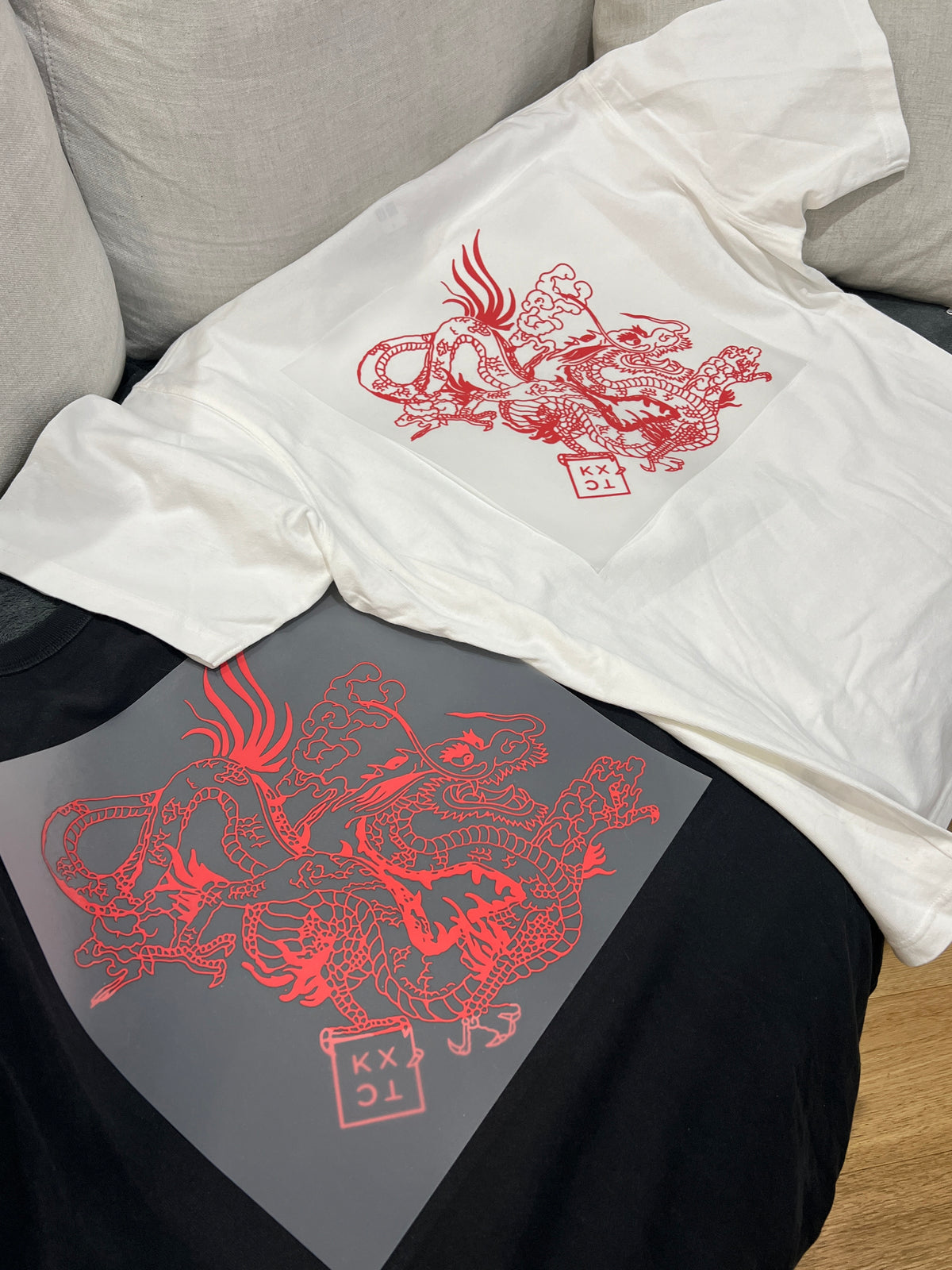 LNY 2024 Year of the Wood Dragon Heat press