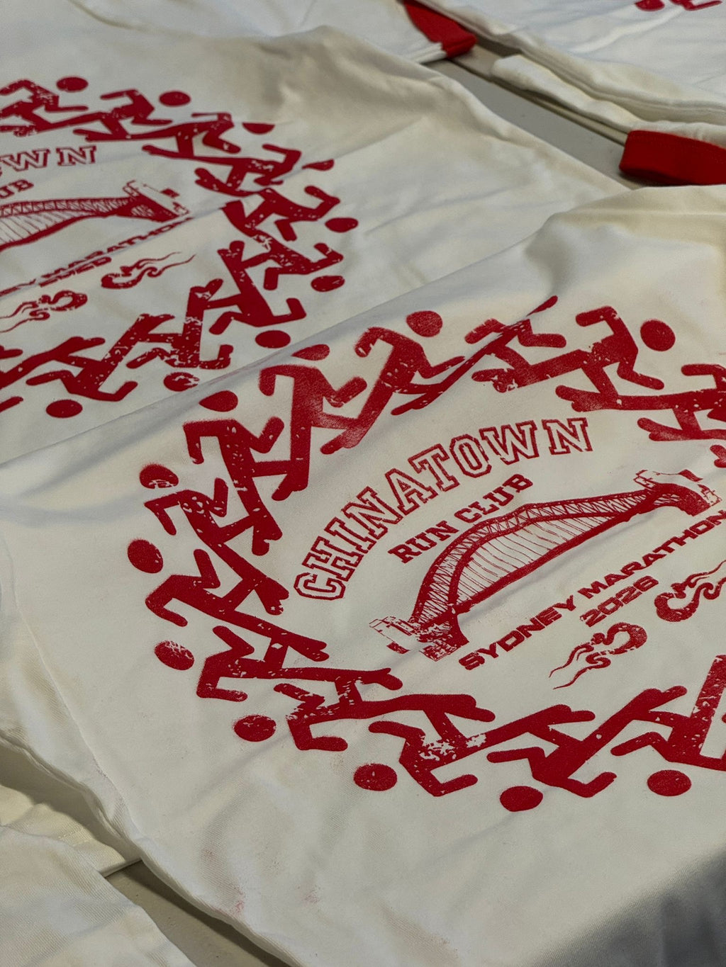 Sydney Marathon 2026 Chinatown Run Club Ringer Tee